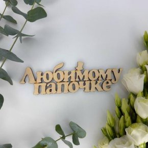 Топпер-Любимому папочке в Пушкино