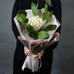 Букет "Великолепная" из экзотичной протеи в Пушкино