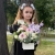 Композиция с георгинами на 1 сентября в белом ящике в Пушкино Композиция с георгинами на 1 сентября в белом ящике в Пушкино