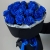 Букет "Блу мун" из 15 синих роз (Эквадор) в Пушкино