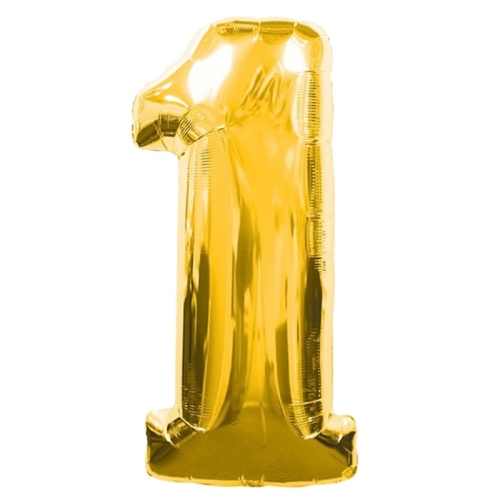 Шар гелиевый цифра 1 (40х102 см) в Пушкино
