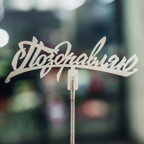 Топпер Поздравляю в Пушкино