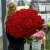 Букет 101 красная роза Ред Наоми (60 см) в Пушкино