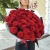 Букет 51 красная роза (50 см) в Пушкино