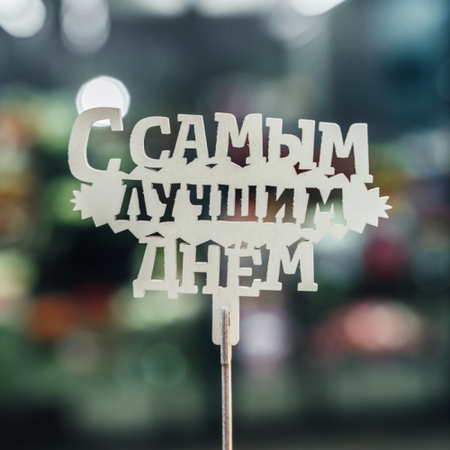 Топпер С самым лучшим днем в Пушкино